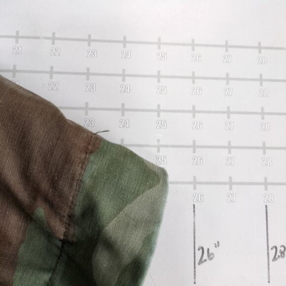 Army M-65 Cold Weather Field Jacket Mens L Green Camouflage Woodland Camo - Picture 9 of 10